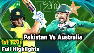 Pakistan Vs Australia | 1st T20I | Full Highlights | PCB|M7C2