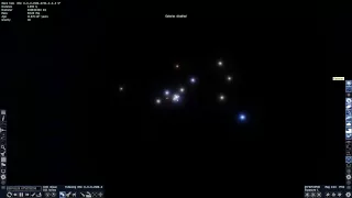 SpaceEngine 0.9.7.2 - Black Hole inside Globular Cluster