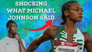 What Michael Johnson said about Sha'carri Richardson 👀