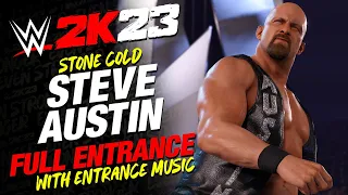 WWE 2K23 STONE COLD STEVE AUSTIN ENTRANCE - #WWE2K23 STONE COLD STEVE AUSTIN FULL ENTRANCE
