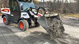 2022 Bobcat Toolcat UW56 Land plane and bucket use