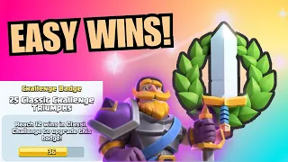 HOW TO WIN EASY 🤩 WITH BEST CYCLE DECK💫 | CLASSIC CHALLENGE