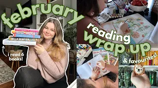 FEBRUARY reading wrap up & favourite things! 📚💖