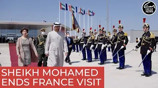 UAE President Sheikh Mohamed concludes France visit