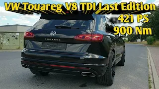 VW Touareg V8 TDI Last Edition Carporn, 421PS, 900Nm, Touareg 3 CR, exhaust sound + launch control