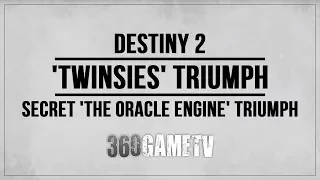 Destiny 2 How to unlock the secret 'Twinsies' Triumph - Secret Triumph in The Oracle Engine Bounty