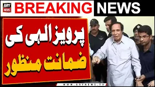 Parvez Elahi granted bail in Punjab Assembly recruitment case - ARY Breaking News