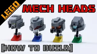LEGO Mech Heads[How to Build]