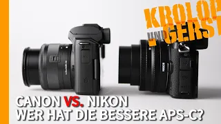 Canon vs. Nikon - Wer hat die bessere APS-C Kamera 📷 Krolop&Gerst
