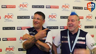 Gary Anderson & Peter Wright - World Cup winners: "Normally we get stick for being runner-up!"