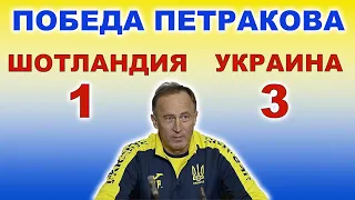 Футбол. Шотландия - Украина обзор | Аналитика | Петраков | Отбор на ЧМ 2022