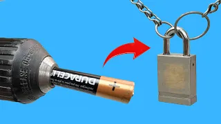 Invention used a 1.5V battery to unlock every type of locks you should know