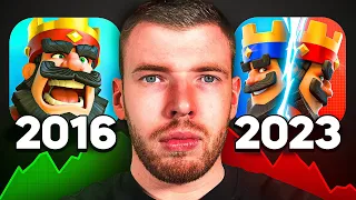 Die schockierende Entwicklung von Clash Royale... (2016 - 2023) | Clash Royale Deutsch