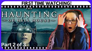 *THE HAUNTING OF HILL HOUSE (PART 2 of 3) FIRST TIME WATCHING HORROR TV REACTION!