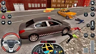 Taxi Sim 2016 #18 - CRAZY DRIVER! Taxi Game Android IOS gameplay #taxigames