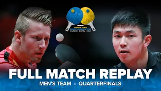 FULL MATCH | FILUS Ruwen (GER) vs JOUTI Eric (BRA) | MT QF | #ITTFWorlds2018