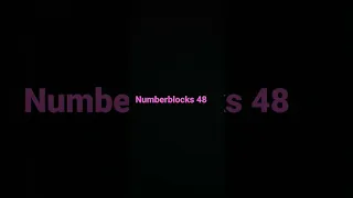 Numberblocks 48 the super rectangle