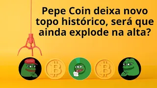 Pepe Coin #PEPE Rompe a máxima histórica, será que ela vai ter outro PUMP comprador?