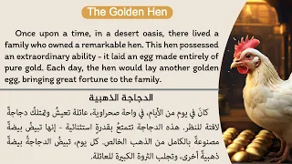 🍂إتقان القراءة باللغة الإنجليزية وتحسين مهارات النطق 🍂الدجاجة الذهبية🍀The Golden Hen🍀