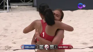 San Beda begins its title defense with sweep of Arellano! #NCAASeason98