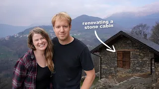 A Big Turning Point! / Renovating a Stone Cabin in the Italian Alps