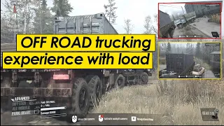 Off road trucking | truck lovers🤩 | MudRunner Game Ultra Graphics | game play | long chassis | 2021