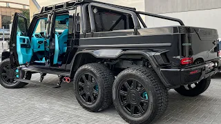 NEW 2024 G63 6x6 G900 BRABUS +SOUND! Tiffany Blue Interior & 900HP G-CLASS