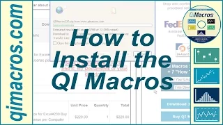 How to Install the QI Macros