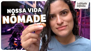 Vida nômade: ROTINA NÔMADE na Grécia (Vida real)