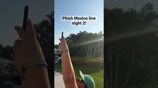 Getting ready for Phish Mexico night 2! 👏👏 #phish #phishmexico #cancun