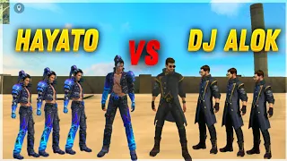 DJ ALOK vs HAYATO FACTORY CHALLENGE😂|4 VS 4 WHO WILL WIN ?| AJJU BHAI | #ajjubhai #factoryfreefire