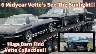 BARN FIND Mid-Year Vette's Get a New LIFE First Time Out in 30+ YEARS Numbers Match 427 327 Corvette