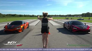 LIVE! 1/2 Mile Airport Drag Racing 250+ MPH at Indy Airstrip Attack