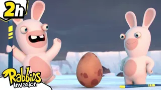 The Rabbids explore the world! | RABBIDS INVASION | 2H New compilation | Cartoon for kids