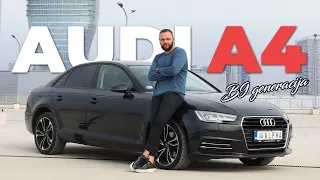 NAJPOŽELJNIJI AUDI! A4 B9 2.0 TDI S-tronic // TEST