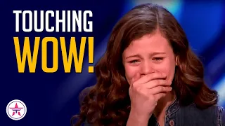 13-Year-Old Girl Makes Simon's GOOSEBUMPS have Goosebumps in EMOTIONAL Audition!