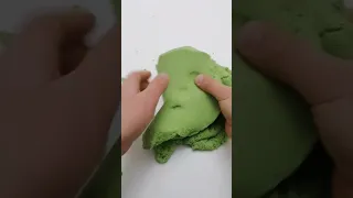 Kinetik Kum Yapılışı, Slime, ASMR, Diy, Kendin Yap, KINETIC SAND  #shorts 9