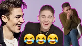 Hero Fiennes Tiffin Laughing/Giggling for 1 Minute Straight | Hero x Hardin