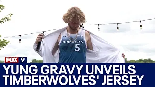 Yung Gravy unveils Minnesota Timberwolves' new City Edition Jerseys
