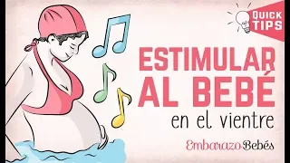 #ESTIMULACIÓN PRENATAL 🎵👶🏻 Cómo ESTIMULAR AL BEBÉ en el vientre