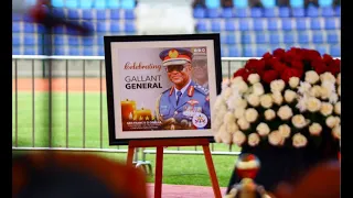 LIVE: General Francis Ogolla's burial service in Siaya