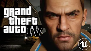 Imagining GTA IV Remake | Unreal Engine 5 HD 2023 - Fan Concept Trailer