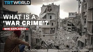 What is a war crime and how are war crimes prosecuted?