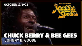 Johnny B. Goode - Bee Gees and Chuck Berry | The Midnight Special