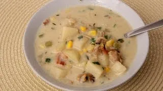 Homemade Clam Chowder Recipe - Laura Vitale - Laura in the Kitchen Episode 413