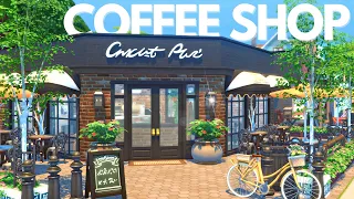 Newcrest Coffee Shop ~ Doctor Ashley Save File: Sims 4 Speed Build (No CC)