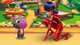 КТО КРУЧЕ? ГОВОРЯЩИЙ КОТ ТОМ - TALKING TOM ПРОТИВ Леди Баг - LadyBug! МЕГА ЧЕЛЛЕНДЖ! #112