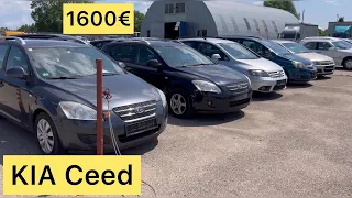 Литва 🇱🇹 нархой арзон. KIA Ceed, Toyota Verso, Opel Astr, Volkswagen Golf+, Opel zafira