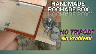 Handmade Pochade: You can use this Pochade without tripod on Plein Air