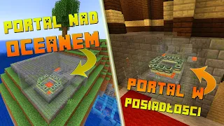 TAK WYGENEROWANYCH PORTALI DO ENDU JESZCZE W MINECRAFT NIE WIDZIAŁEŚ!